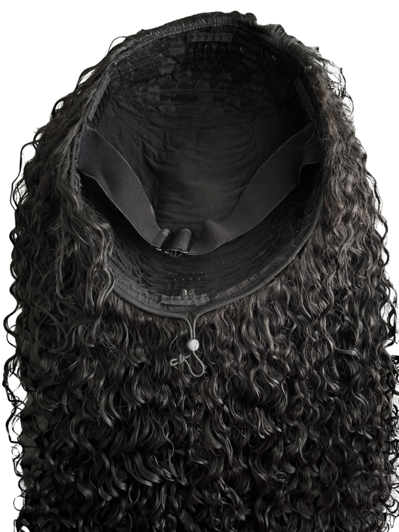 Pixie Curly Half Wig