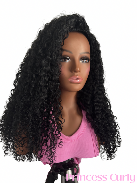 Flip-Over Half Wig