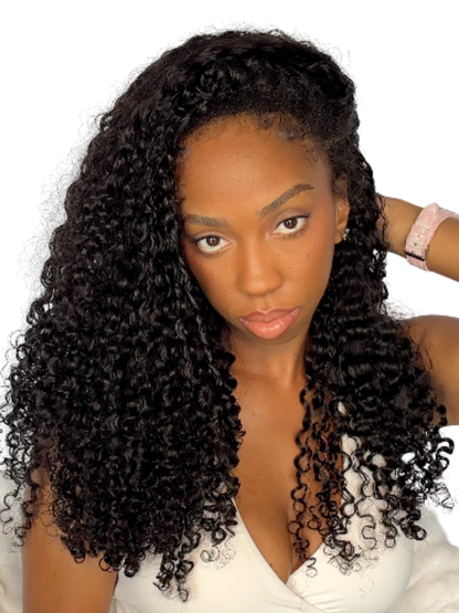 Pixie Curly Half Wig