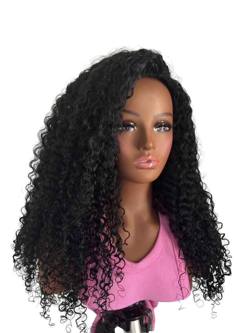 Kinky Curly Half Wig