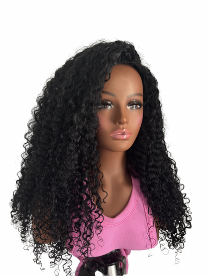 Kinky Curly Half Wig