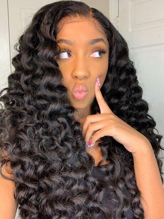 Kinky Blow-Out HD Wig